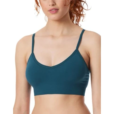 Afbeelding van Naadloze bustier met uitneembare pads casual naadloos, Petrol_181102, L