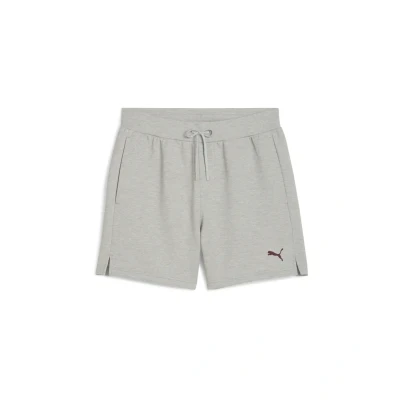 Afbeelding van Puma Branded Korte broeken, Heren, Maat: Large, Light gray heather
