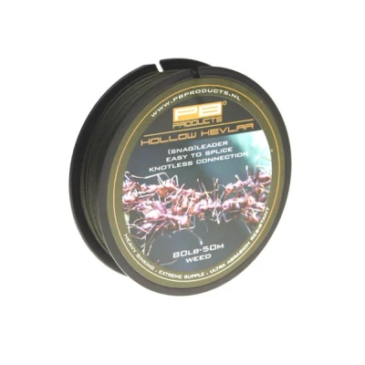 Afbeelding van PB Products Hollow Kevlar &#039;Weed&#039; 80lb (50m) Leaders