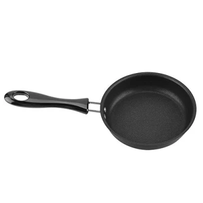 Afbeelding van Lazmin antiaanbakpan 12 cm draagbare mini koekenpan gepocheerd ei klein fornuis