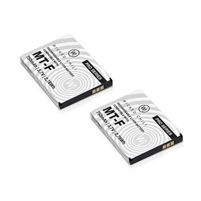 Afbeelding van Wicked Chili 2 stuks accu compatibel met AVM Fritz!Fon C5 / C4 M2 MT F/Motorola MOTOFONE F3 EM325 M325 EM25 reserveaccu voor: 312BAT016, 312BAT006, 312BAT006CS FVM446CL, 75006CL,