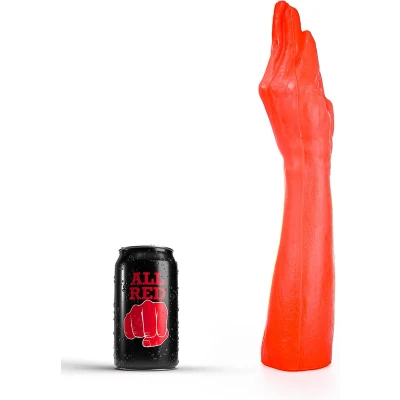 Afbeelding van All Red Fisting Dildo 37 x 7 cm rood