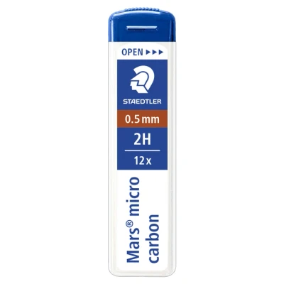 Afbeelding van Potloodstift Staedtler Mars Carbon Micro 0.5mm 2H