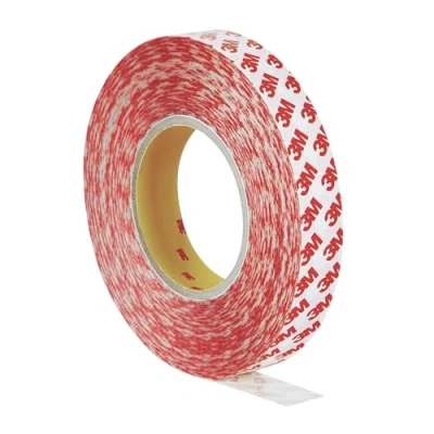 Afbeelding van Dpm tapes Dubbelzijdig 3M GPT PET plakband: sterke hechting, hechtkracht op moeilijke oppervlakken. Dikte 0,21 mm, bestand tot 150 C, met UV bestendigheid ex 9088 (25 mm x 50 m)