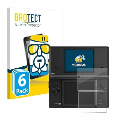 Afbeelding van BROTECT Screenprotector voor Nintendo DSi Folie Beschermfolie Beschermglas transparant (6 Stuks)