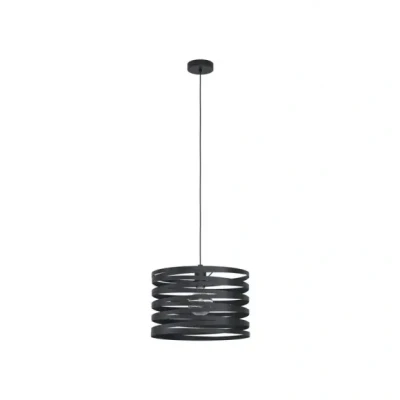 Afbeelding van EGLO Cremella Hanglamp E27(excl.) industrieel Ø37 cm Zwart