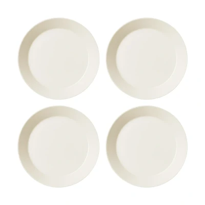 Afbeelding van Iittala Teema bordje Ø21 cm 4 pack Wit