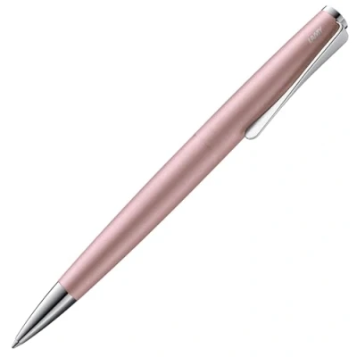 Afbeelding van LAMY Studio 269 Premium balpen van roestvrij staal in matte lakafwerking, propellervormig clip draaimechanisme, incl. grote vulling M 16 zwart