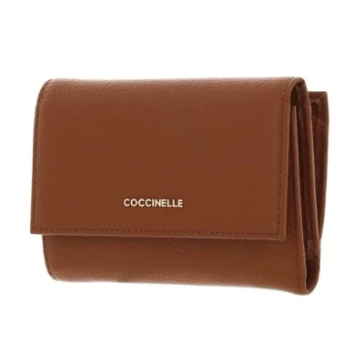 Afbeelding van COCCINELLE Metallic Soft Wallet Grainy Leather Cuir