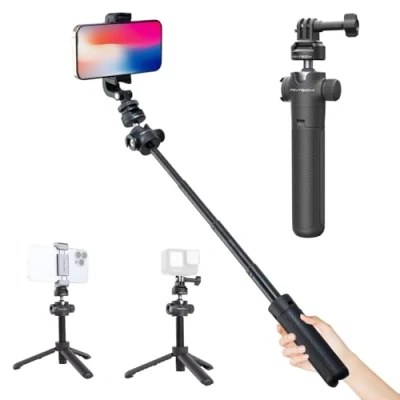 Afbeelding van PGYTECH CapLock Verlengstang Statief Mini voor OSMO Action 4/3/2, Pocket 2, Gopro 10/9/8/7, Insta360, XiaoYi, Feiyu