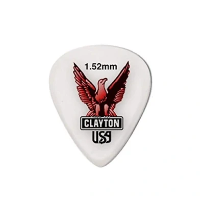 Afbeelding van Clayton Acetal standaard plectrum 0.80 mm 12 pack