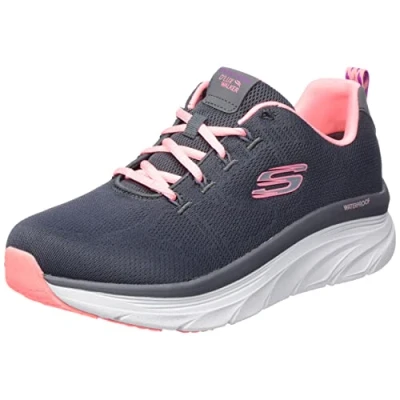 Afbeelding van Skechers D&#039; Lux Walker Get Oasis 149810 CCCL, Vrouwen, Grijs, Sneakers, maat: 38