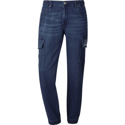 Afbeelding van Jan Vanderstorm +FIT Collectie loose fit jeans ARNOR Plus Size donkerblauw
