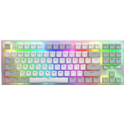 Afbeelding van HATOR Gravity TKL toetsenbord Gamen USB QWERTY Amerikaans Engels Wit