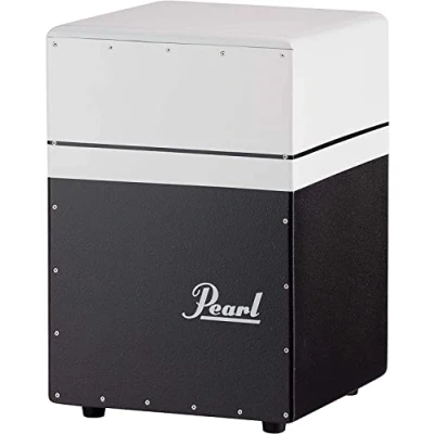 Afbeelding van Pearl Brush Beat Cajon zwart wit