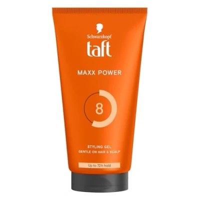 Afbeelding van 6x Schwarzkopf Taft Maxx Power Hair Styling Gel N8 150 ml