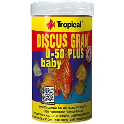 Afbeelding van Tropical Discus Gran D 50 Plus Baby, per stuk verpakt (1 x 130 g)