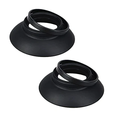Afbeelding van DK 19 Eyecup Oculair zoeker voor Nikon D810 D810A D800 D800E D700 F6 D5 Camera, vervangt (2 Pack)