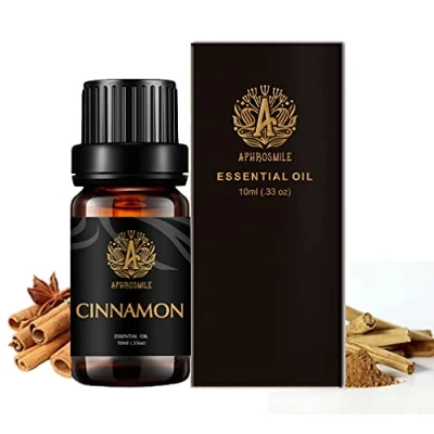 Afbeelding van Aromatherapie Kaneel Essentiële Olie, 3.3 oz 10ml Therapeutische Grade Geurende 100% Pure Olie Geur voor Diffuser, Luchtbevochtiger, Massage