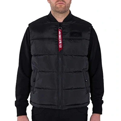 Afbeelding van Alpha Industries LW Bodywarmer, Heren, Maat: 3XL, Black
