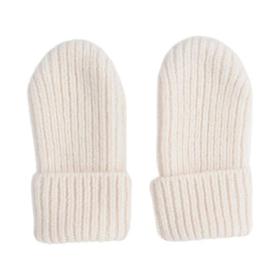 Afbeelding van Lodger Krabwanten Mittens Folklore Merino Wool Birch 0 12mnd
