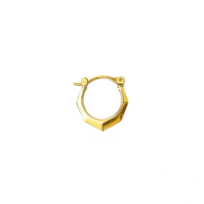 Afbeelding van goud (geelgoud) oorring lapide per stuk 4026017