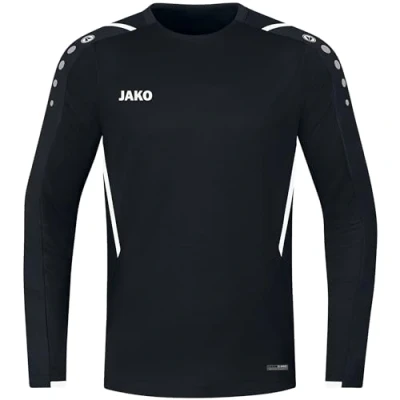 Afbeelding van JAKO Sweatshirt Uitdaging, Uniseks Volwassene, Zwart En Wit, M
