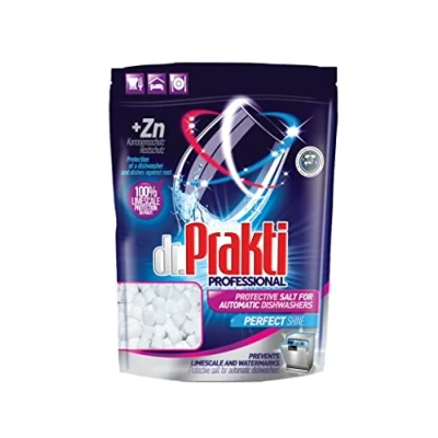 Afbeelding van dr.PraktiSalt for oppvaskmaskiner i minitablett (Doypack med vindu) 1,5 kg, Dr.Prakti 4575 Dishwasher capsules, 1.5 kg