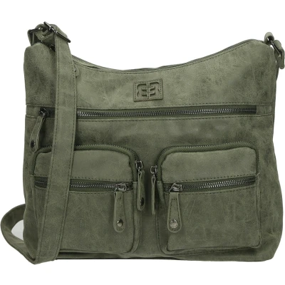 Afbeelding van Enrico Benetti Ardèche Schoudertas Dames Olijf Groen Exclusief bij Bol.com