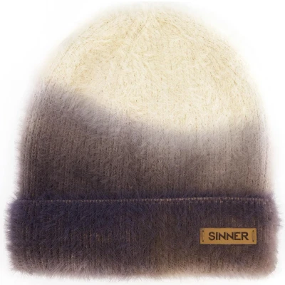 Afbeelding van Sinner beanie Amarys grijs/wit muts/beanie harig zacht one size