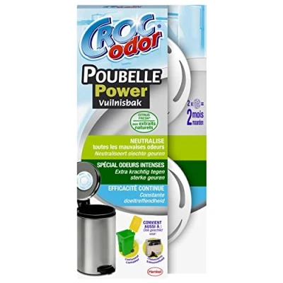 Afbeelding van CROC ODOR Power BIN DEODORISER NEUTRALISE Geur Huis Keuken FRESHENER