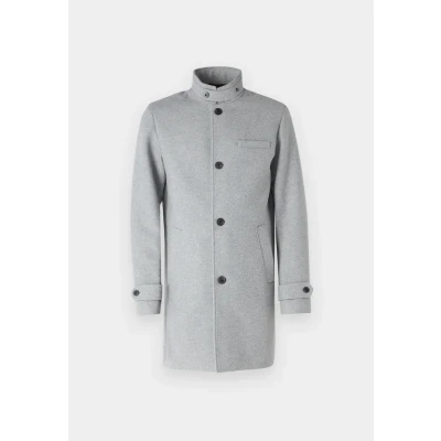 Afbeelding van JACK &amp; JONES Heren Jjemelton Wool Coat Sn wollen jas, lichtgrijs gem., S