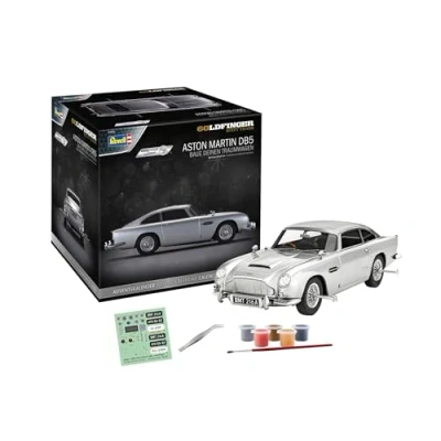 Afbeelding van Revell adventskalender 007 James Bond Aston Martin DB5 (gemakkelijk te klikken) I Monteer in 24 dagen, geen lijm nodig, vanaf 10 jaar