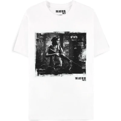 Afbeelding van The Last Of Us 2 Ellie Heren T shirt S Wit