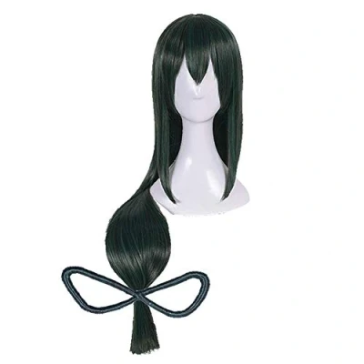 Afbeelding van OSIAS Anime Cosplay Pruik, Halloween met Gratis Pruik Kapje(Asui Tsuyu)