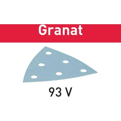 Afbeelding van Festool schuurblad Granat driehoek V93/6 K120 (100st)