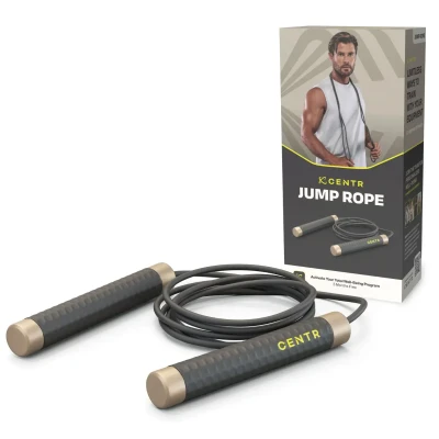 Afbeelding van Centr CJR Jump Rope Beige Staal