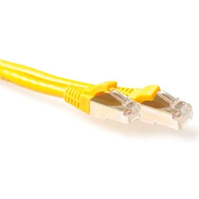 Afbeelding van ACT FB6805 SFTP CAT6A Patchkabel Snagless Geel 5 meter