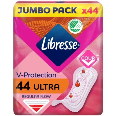 Afbeelding van Libresse Ultra Regular Maandverband Jumbo Pack 44 stuks