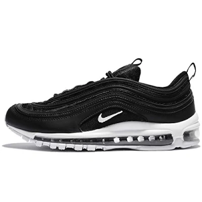 Afbeelding van Nike Sportswear AIR MAX 97 Sneakers laag, Heren, Maat: 36, Black/white Imitatieleer/ textiel