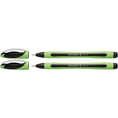 Afbeelding van 5x Fineliner Schneider Xpress 0,8mm 2 stuks op blister zwart