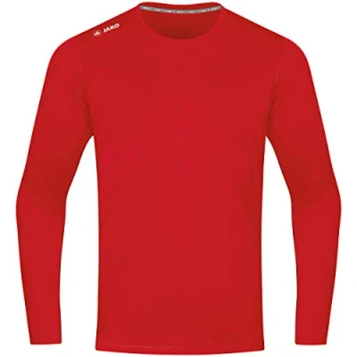 Afbeelding van JAKO Run Met Lange Mouwen 2.0, Uniseks Kind, Sportrood, 128