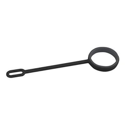 Afbeelding van SIGG Fles Lace Black Bottle Carrier Loop (ONE Size), reserveonderdeel voor waterfles met schroefdop, handige dekselhouder
