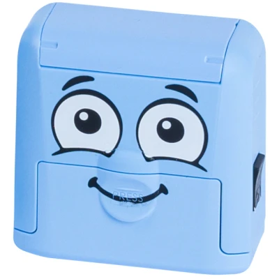 Afbeelding van colop Textielstempel my marky met voucher blauw