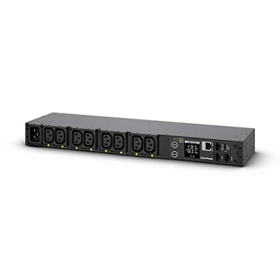 Afbeelding van CyberPower PDU81005 energiedistributie 8 AC uitgang(en) 1U Zwart