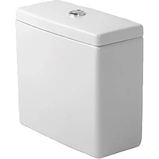 Afbeelding van Duravit Starck 3 duoblokreservoir + binnenwerk 4.5L aansluiting onderaan links wit
