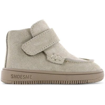 Afbeelding van Baby Klittenbandschoenen Meisjes, jongens Taupe Leer Shoesme Maat 23