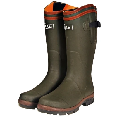 Afbeelding van Dam Flex Neoprene Rubber Boots 43 8 Green Vislaarzen