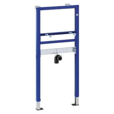 Afbeelding van Geberit Duofix Basic montage element voor wastafel met inloopcharmatur, zelfdragend voorwandelement gepoedercoat frame, hoogte 112 cm art.nr. 458404001