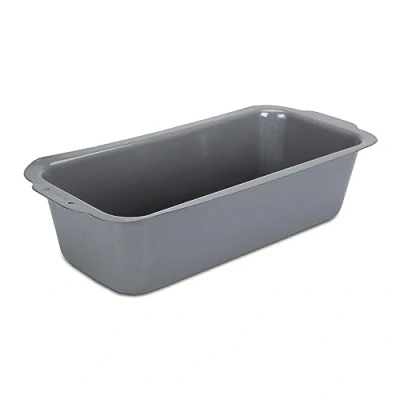 Afbeelding van Städter broodbakvorm 30 x 13 cm / H 8 zilver geëmailleerd
